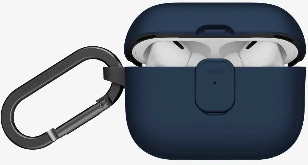 „Uniq Clyde“ dėklas, skirtas „AirPods Pro“ (3 kartos) – Mėlyna/pilkas