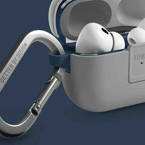 UNIQ Clyde Lock Dėklas AirPods Pro 2 (2022/2023) baltos spalvos-mint/dove baltos spalvos-soft mint