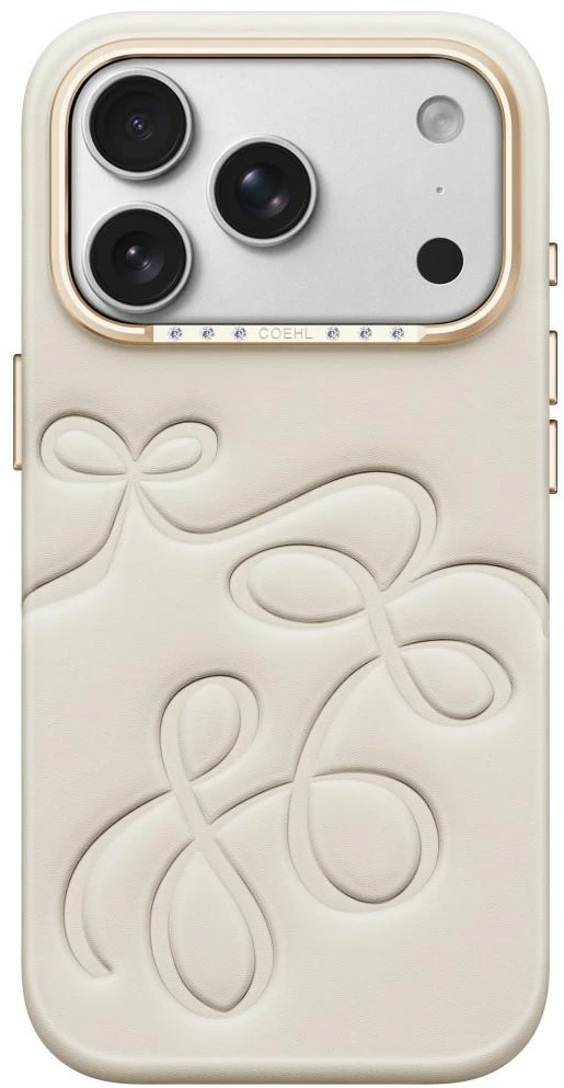 Dėklas UNIQ Coehl Cloude, skirtas iPhone 18 Pro / 17 Pro, su magnetiniu įkrovimu, smėlio spalvos