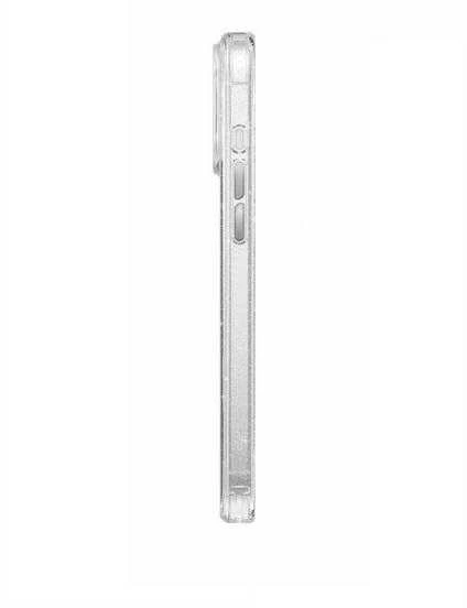 UNIQ dėklas Coehl Lumino Apple iPhone 16 6.1″ Magnetic Charging sparkling sidabrinis