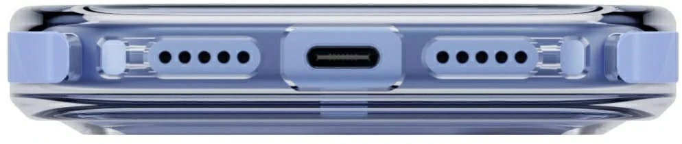 UNIQ Combat dėklas, skirtas iPhone 18 Pro / 17 Pro Magclick Charging, mėlynas