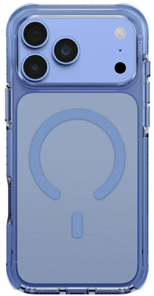 Dėklas UNIQ Combat skirtas iPhone 18 Pro Max / 17 Pro Max Magclick Charging mėlynas