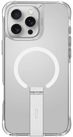 Dėklas UNIQ Eleva su „Vertica“ stovu Apple iPhone 16 Pro Max 6.9" skaidrus/lucent clear