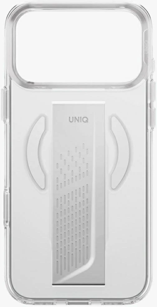 Dėklas UNIQ Heldro Air, skirtas iPhone 18 Pro Max / 17 Pro Max, su Magclick Charging, skaidrus