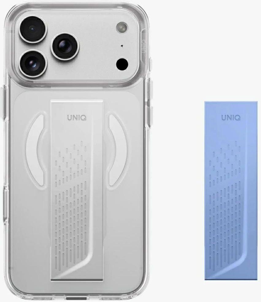 Dėklas UNIQ Heldro Air, skirtas iPhone 18 Pro Max / 17 Pro Max, su Magclick Charging, skaidrus