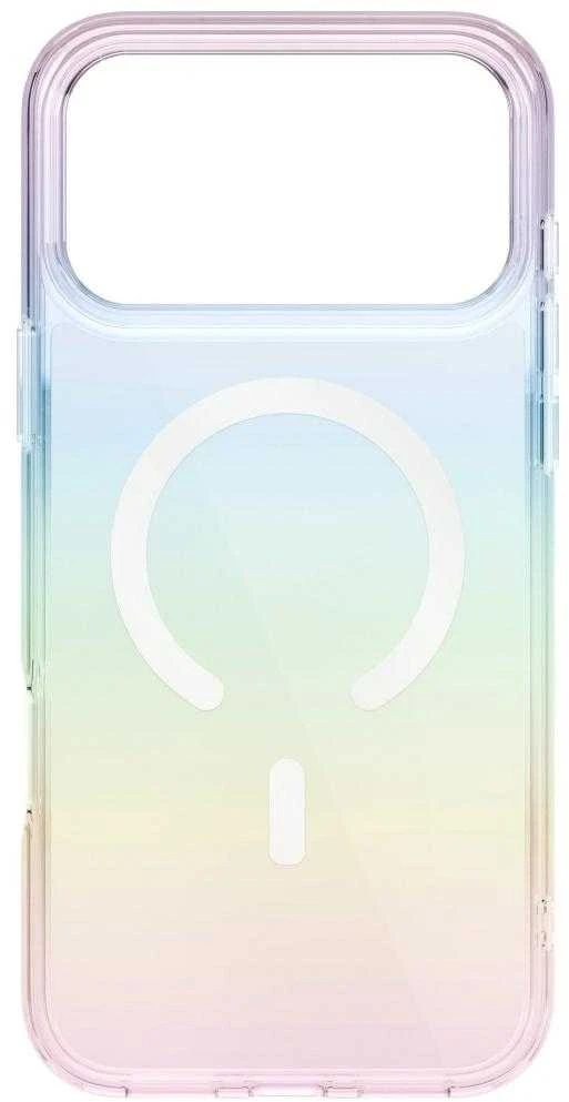 UNIQ Iridescia Dėklas, skirtas iPhone 17 Pro Max, MagClick įkrovimas, holo quartz
