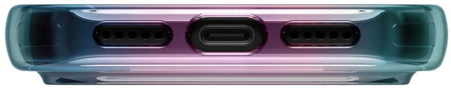 UNIQ Iridescia dėklas skirtas Apple iPhone 17 Pro Magclick Charging midnight quartz