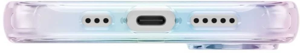 UNIQ Iridescia Dėklas skirtas iPhone 17 Magclick Charging holo quartz