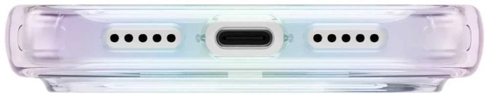 UNIQ Iridescia Dėklas skirtas iPhone 17 Pro Magclick Charging holo quartz