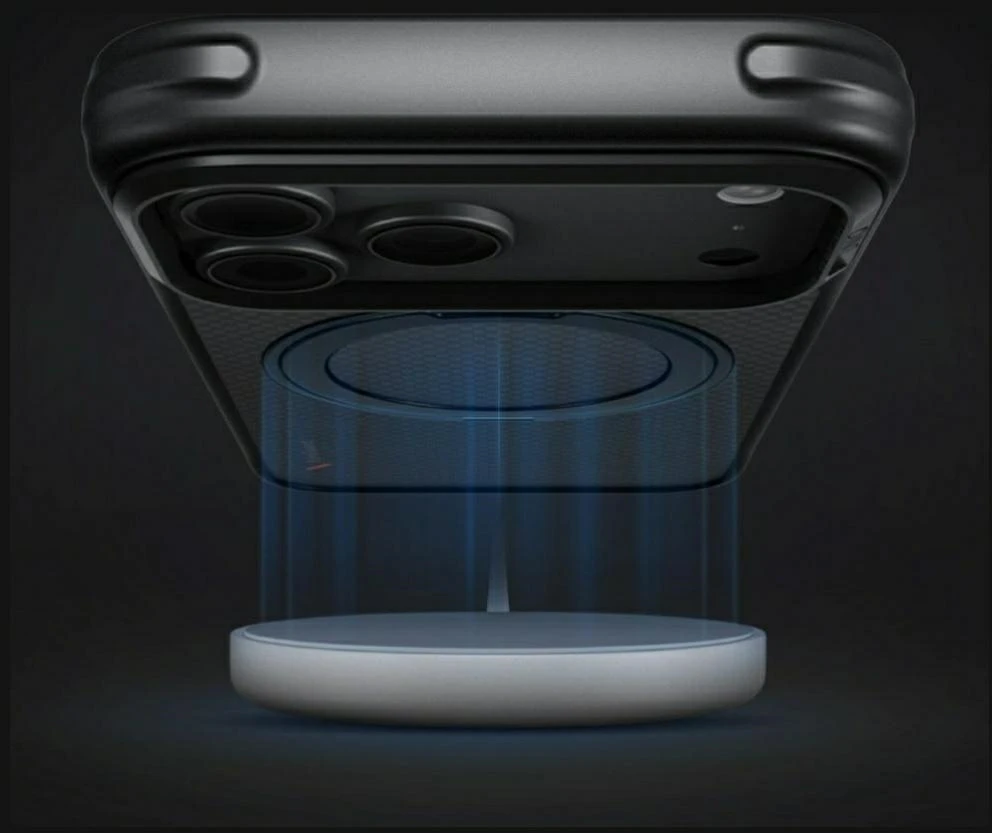 Dėklas UNIQ Keva Mov skirtas iPhone 18 Pro Max / 17 Pro Max Magclick Charging juodos spalvos