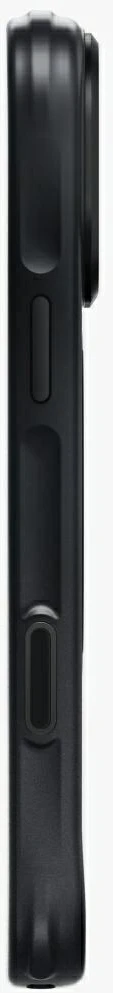 Dėklas UNIQ Keva Mov skirtas iPhone 18 Pro Max / 17 Pro Max Magclick Charging juodos spalvos
