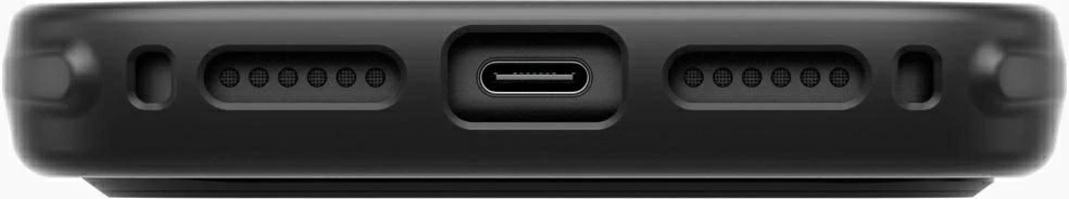 Dėklas UNIQ Keva Mov skirtas iPhone 18 Pro Max / 17 Pro Max Magclick Charging juodos spalvos