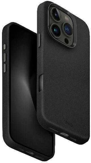 UNIQ Lyden dėklas Apple iPhone 16 Pro Max 6.9″ Magclick Charging juodos spalvos Dallas juodos spalvos