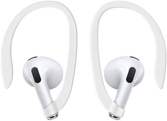 UNIQ dėklas Nexo AirPods 4 + Ear Hooks Silicone pacific mėlynas
