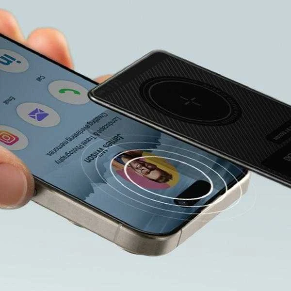 UNIQ NFC Locator Atlas pilka/grafitas UNIQ-ATLASCARDTRK-GRAPHITE