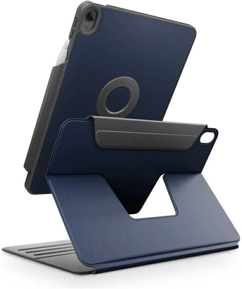 UNIQ Rovus Snapmount Magnetic 360 besisukantis nuimamas dėklas, skirtas iPad Air 11" (M2/M3) / iPad Air 10.9