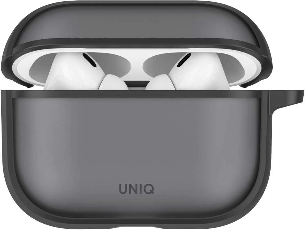 „Uniq Veren“ dėklas, skirtas „AirPods Pro 3“ ausinėms – rudas