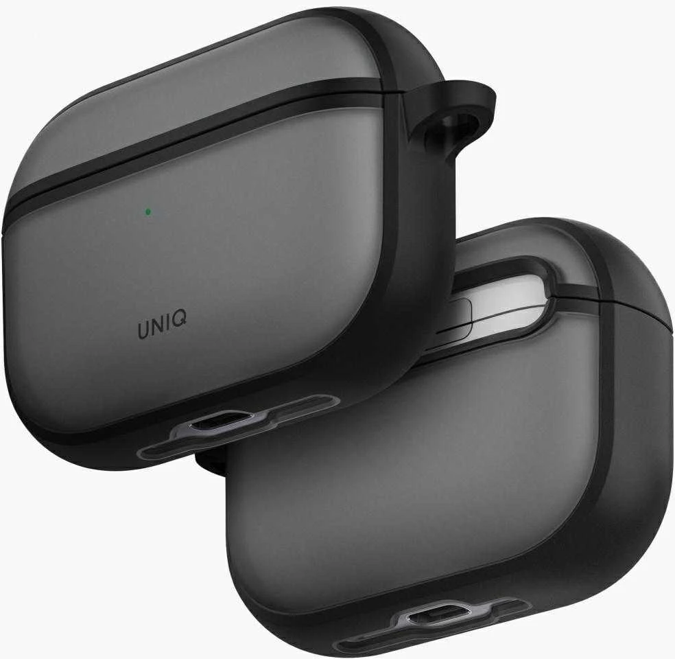 „Uniq Veren“ dėklas, skirtas „AirPods Pro 3“ ausinėms – rudas
