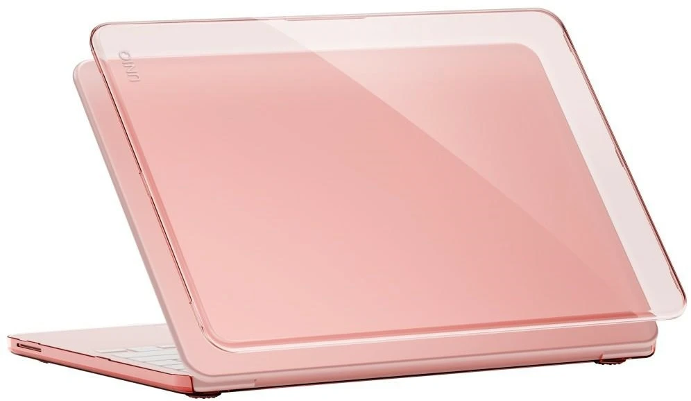 Dėklas UNIQ Vero for MacBook Neo tinted blush