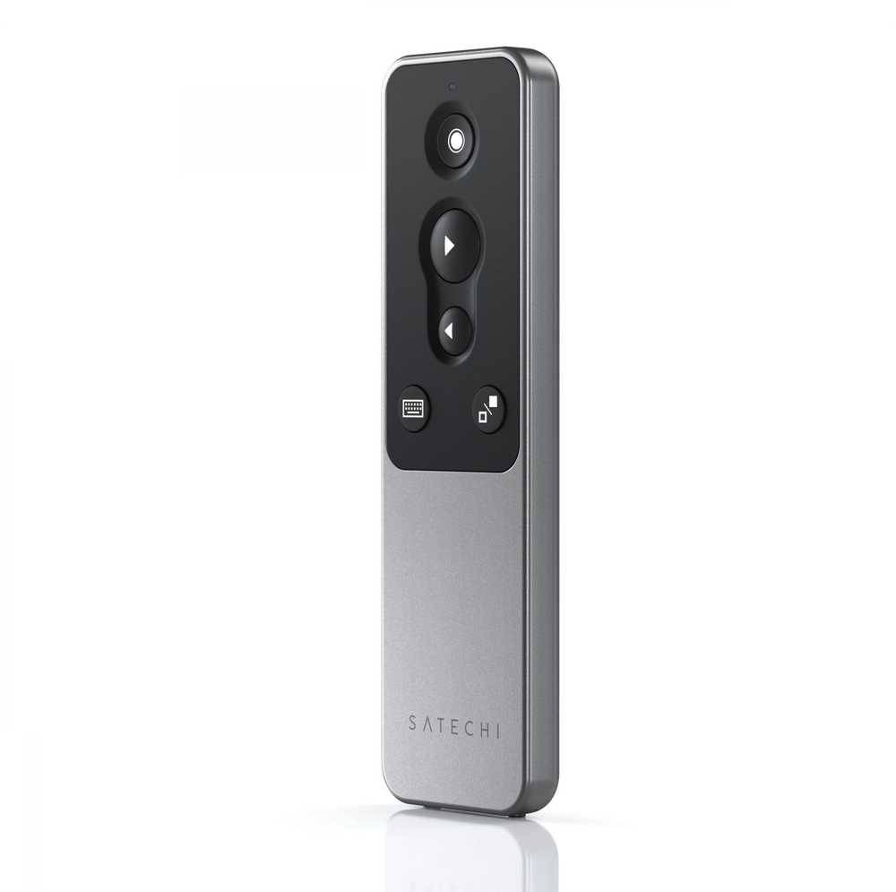 Klaviatūra Belaidis lazerinis presentatorius „Satechi bluetooth R1 ST-BTPR1M space pilka“