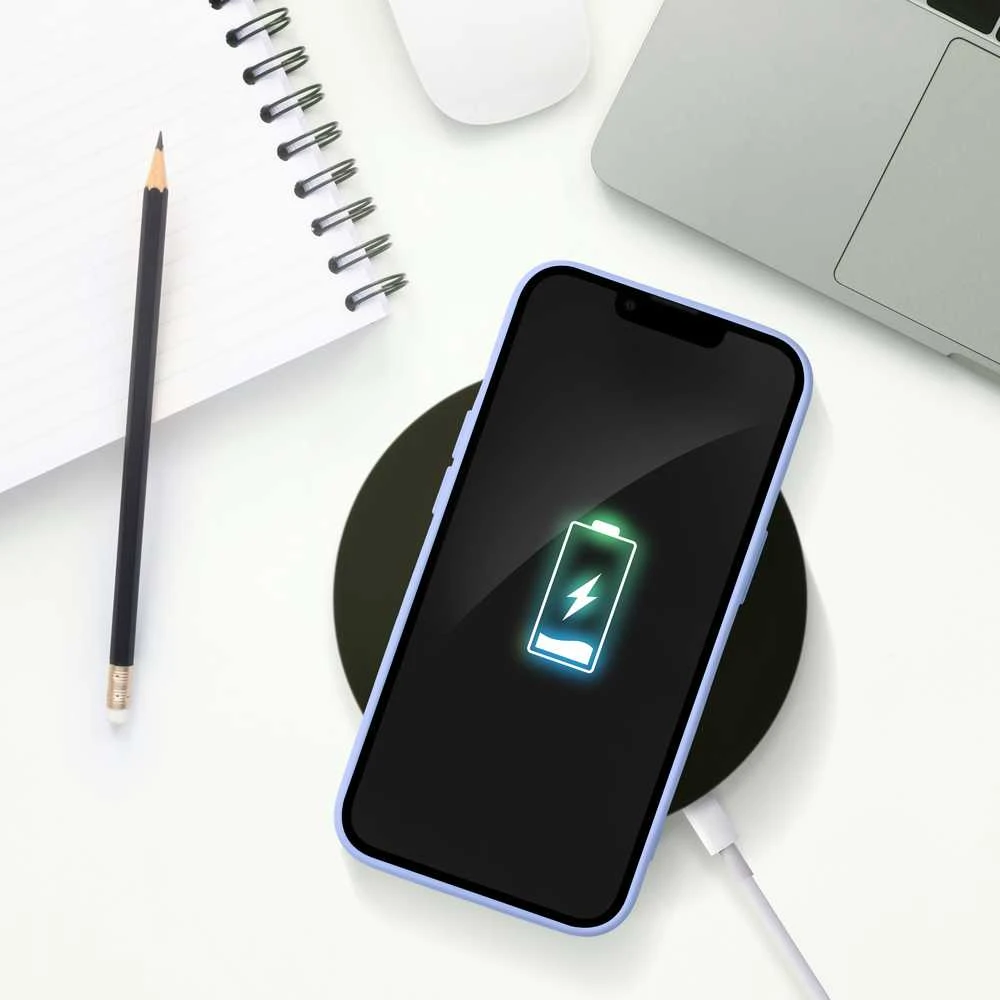 Forcell OEM dėklas iPhone 14 PRO kortelių dėklas violetinė