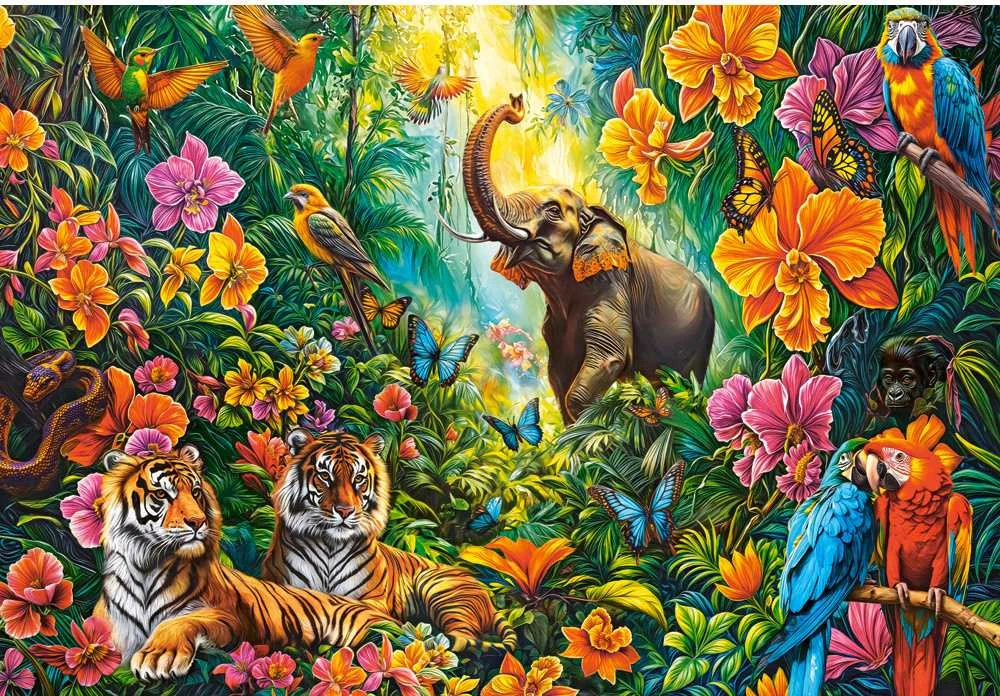 Castorland dėlionė Blooming Jungle 1000 det