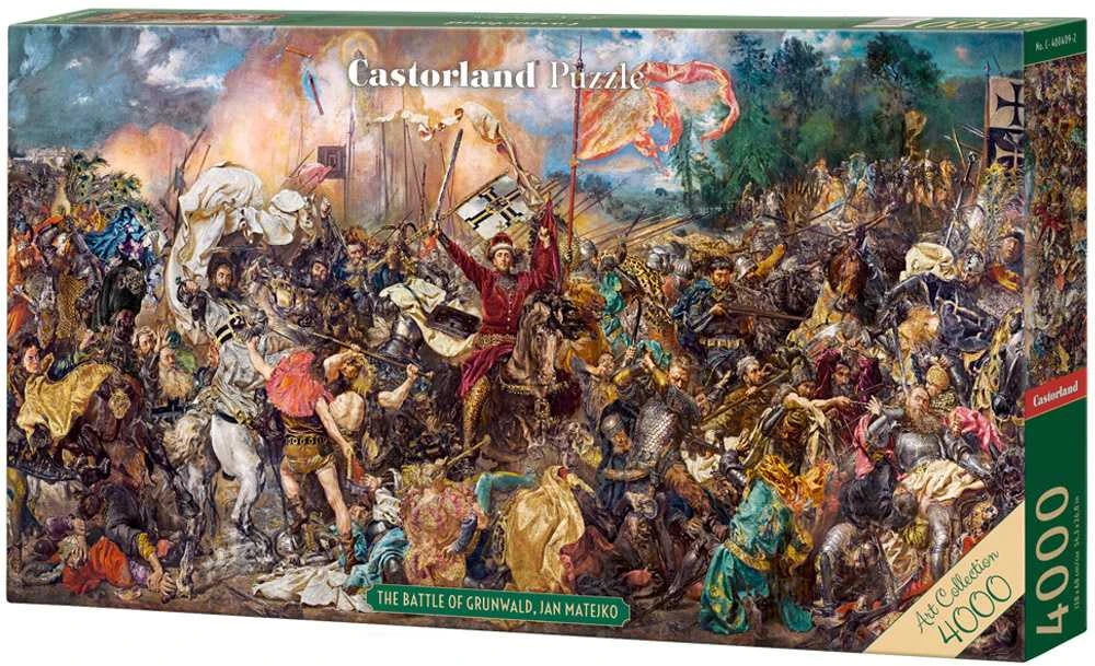 Castorland Dėlionė 4000 vnt. - Žalgirio mūšis