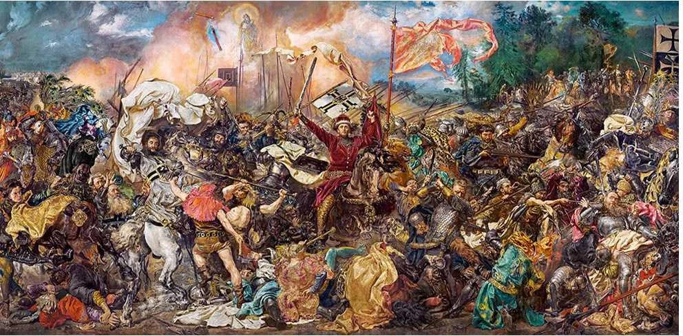 Castorland Dėlionė 4000 vnt. - Žalgirio mūšis