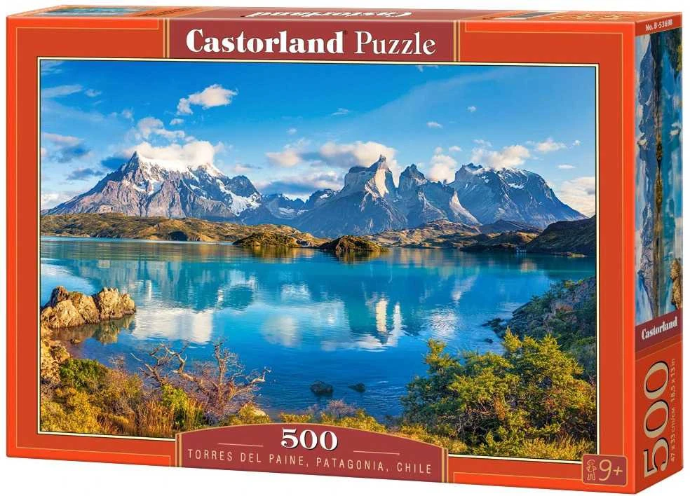Castorland dėlionė Torres Del Paine, Patagonia, Chile 500 det
