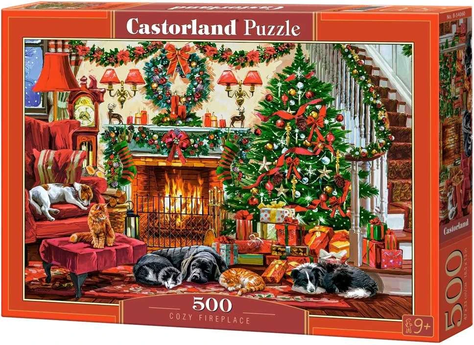 Castorland Dėlionė 500 vnt. - Jaukus židinys