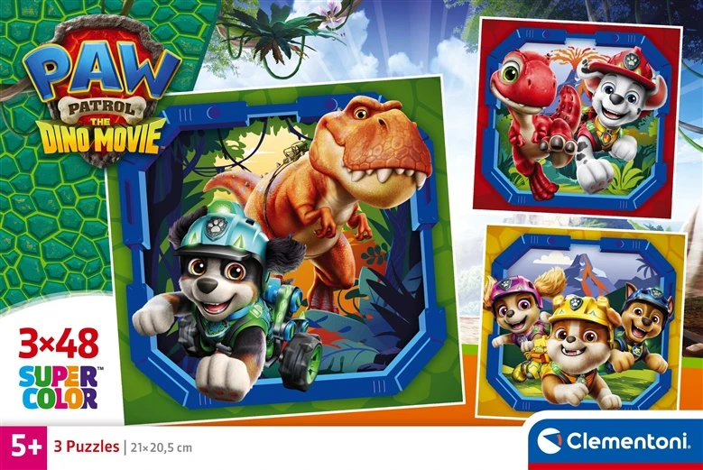 Dėlionė Clementoni Jigsaw Puzzle PAW PATROL 3X48