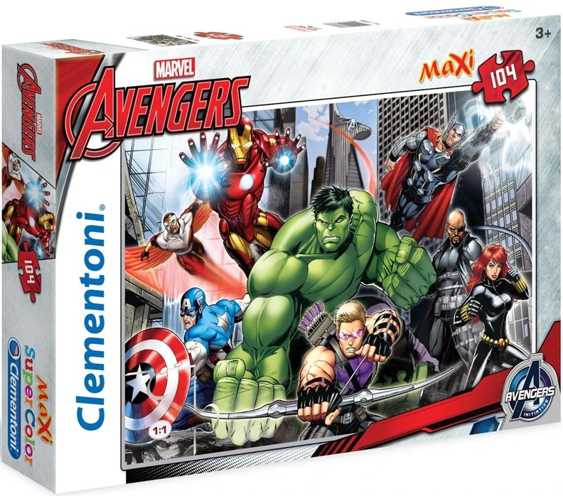 Clementoni Dėlionė 104 vnt. - Marvel: Keršytojai (Avengers)