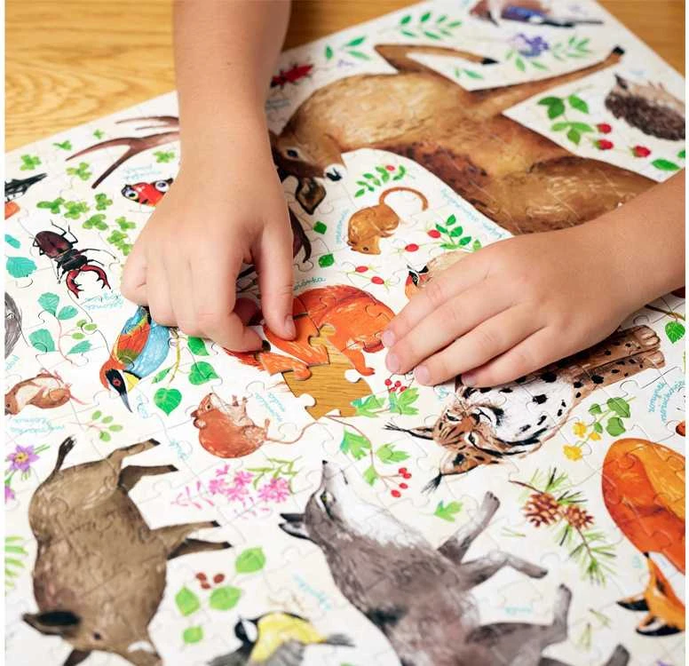 Dėlionė CzuCzu Explorer's Puzzle Wildlife 7+ ZA6103
