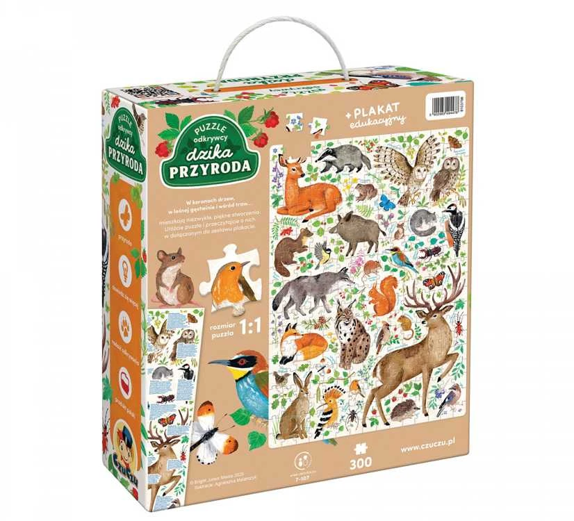 Dėlionė CzuCzu Explorer's Puzzle Wildlife 7+ ZA6103