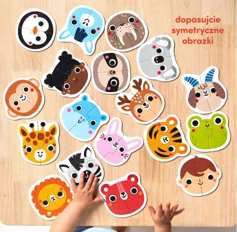 Dėlionė CzuCzu First Puzzle Faces ZA6099