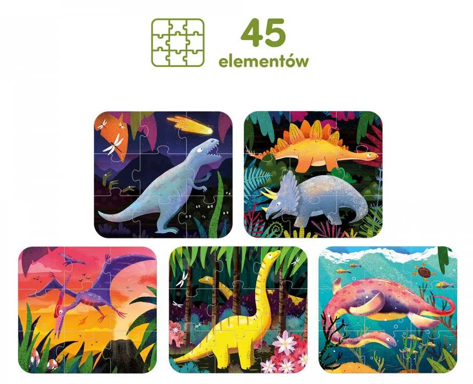 Dėlionė CzuCzu Puzzle Fantastic Dinosaurs ZA6096