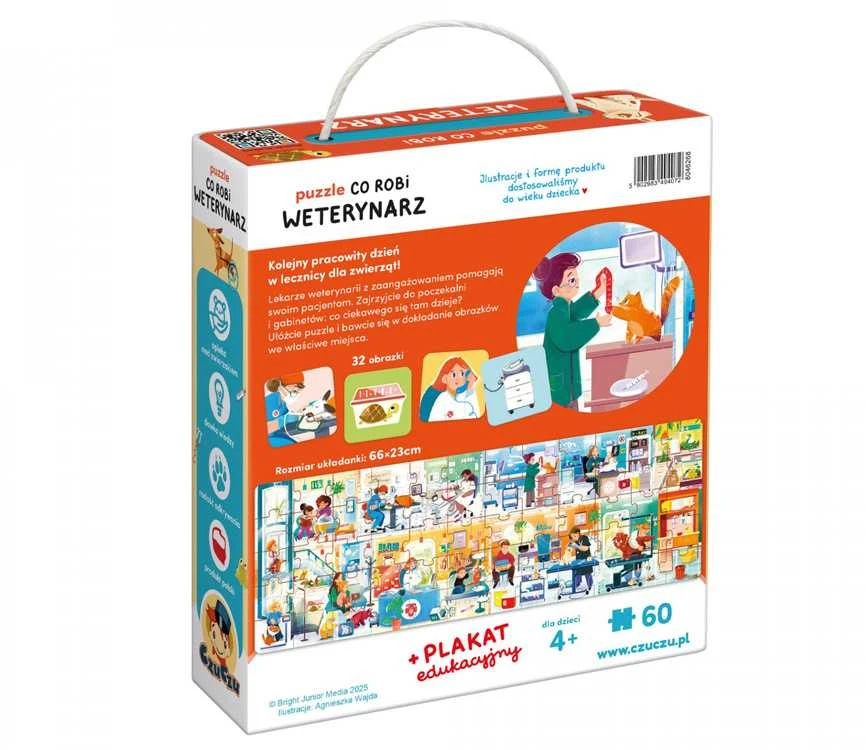 CzuCzu Puzzle What does a Veterinarian do ZA6101