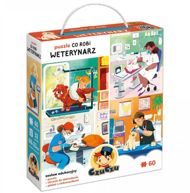 CzuCzu Puzzle What does a Veterinarian do ZA6101