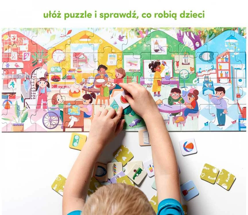 CzuCzu Puzzle What we do in kindergarten 3+ ZA6100