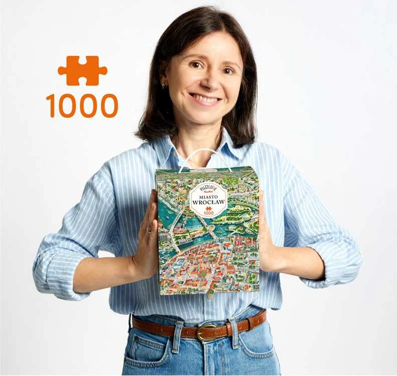 CzuCzu dėlionė Vroclavo miestas 1000 detalių ZA6108