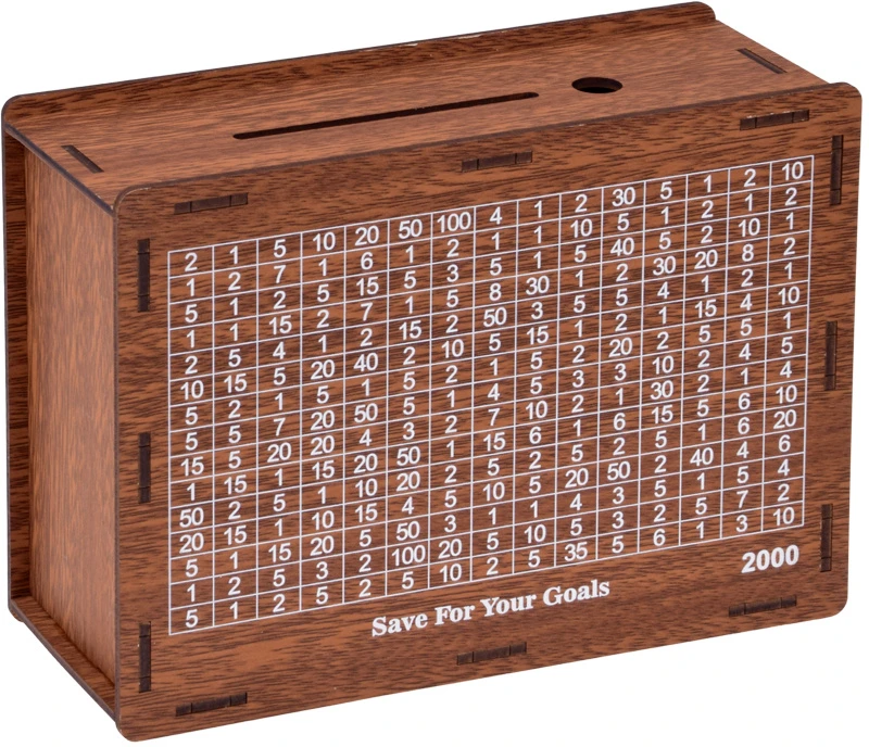 Dėlionė Jokomisiada Wooden puzzle CAT 2 in 1 Piggy bank with cross - VINTAGE A3 195pcs ZA6553
