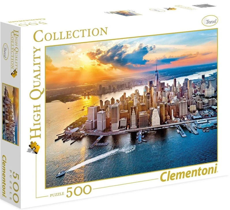 Clementoni Dėlionė 500 vnt. - Niujorkas