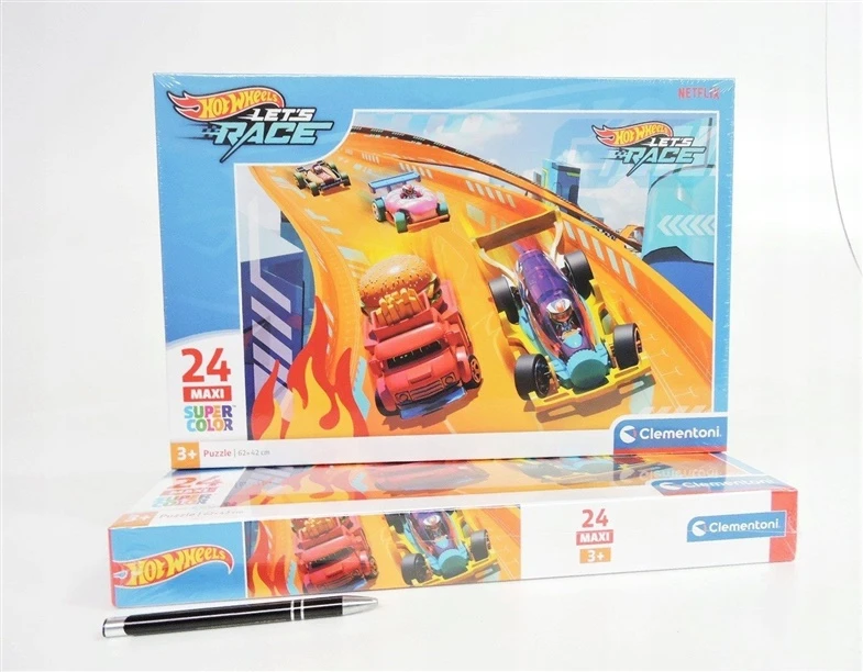 Clementoni Dėlionė 24 vnt. - Hot Wheels