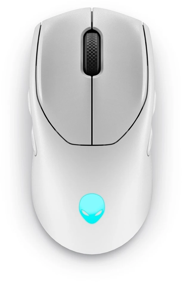 Dell | Pelė | Alienware Tri-Mode AW720M | Wireless | 2.4GHz Belaidė pelė žaidimams | Wireless - 2.4 GHz, Bluetooth 5.1. USB-C | Lunar light