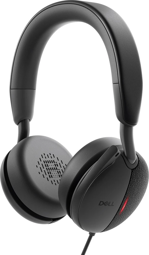 Dell | Pro su laidu Ant ausų uždedamos Ausinės | WH5024 | Su mikrofonu | USB Type-A | ANC | Juodas