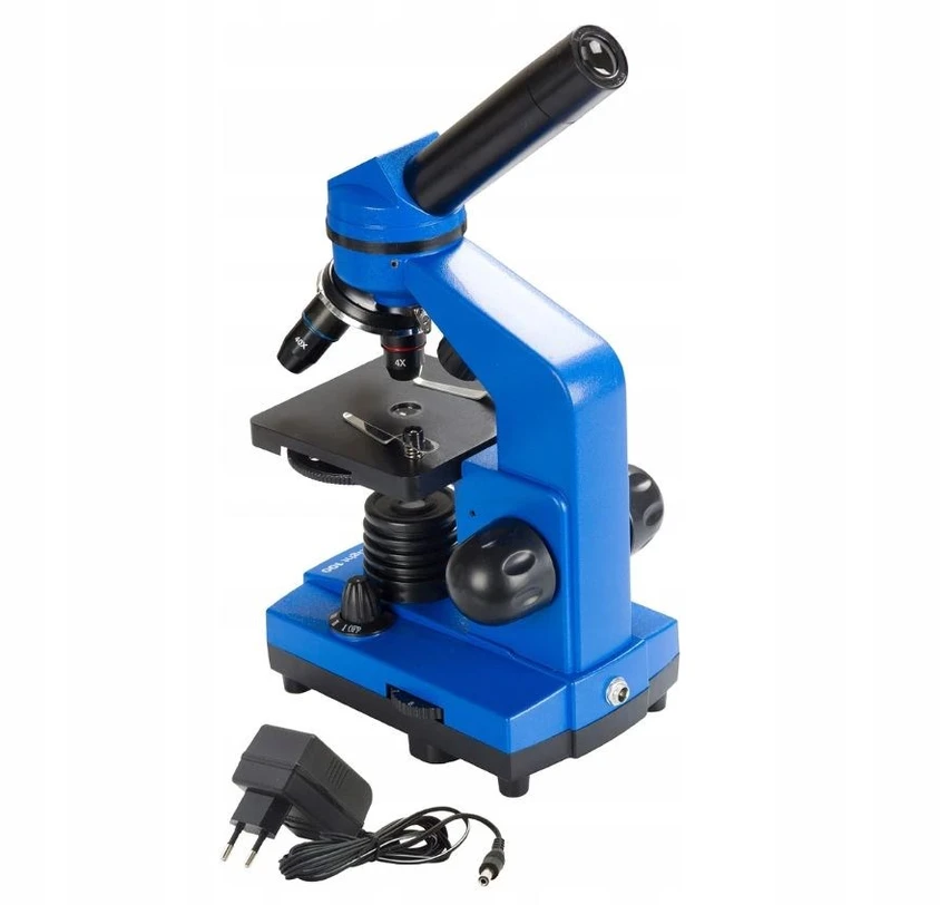 Deltaoptical Mikroskopas Biolight 100 Mėlyna