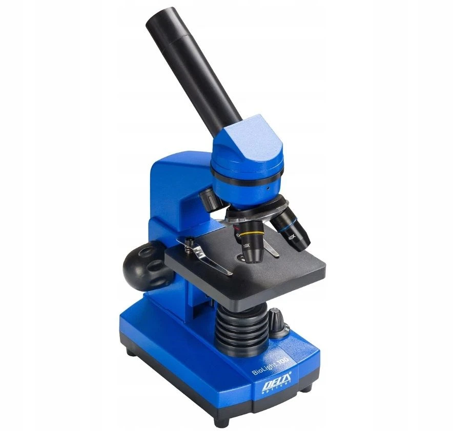 Deltaoptical Mikroskopas Biolight 100 Mėlyna