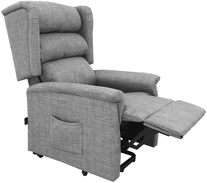 Demarta Virginio Florida Pilkas geriatrinis stovimas krėslas