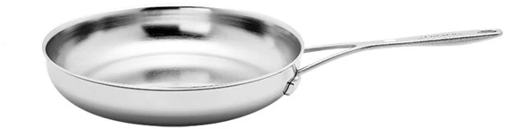 DEMEYERE Industry 5 24 CM Sidabrinis plieninė keptuvė