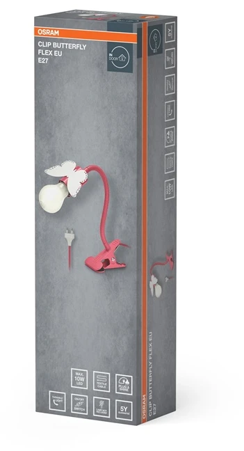 Desk lamp Osram. E27. pink